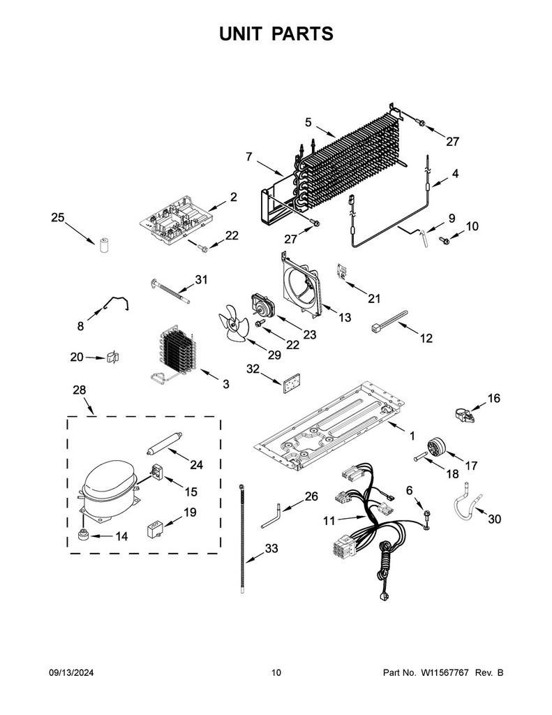 Whirlpool Refrigerator Lokring Coupler (Discharge Tube to Condenser, 5mm) - W11506623, Replaces: W10891058