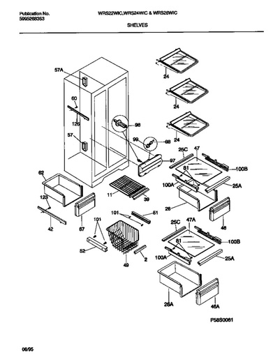 Frigidaire Refrigerator Lower Drawer - 5303289501