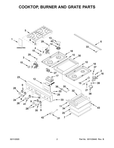 Whirlpool Range /Oven Surface Burner Base - WPW10256027, Replaces: W10256027
