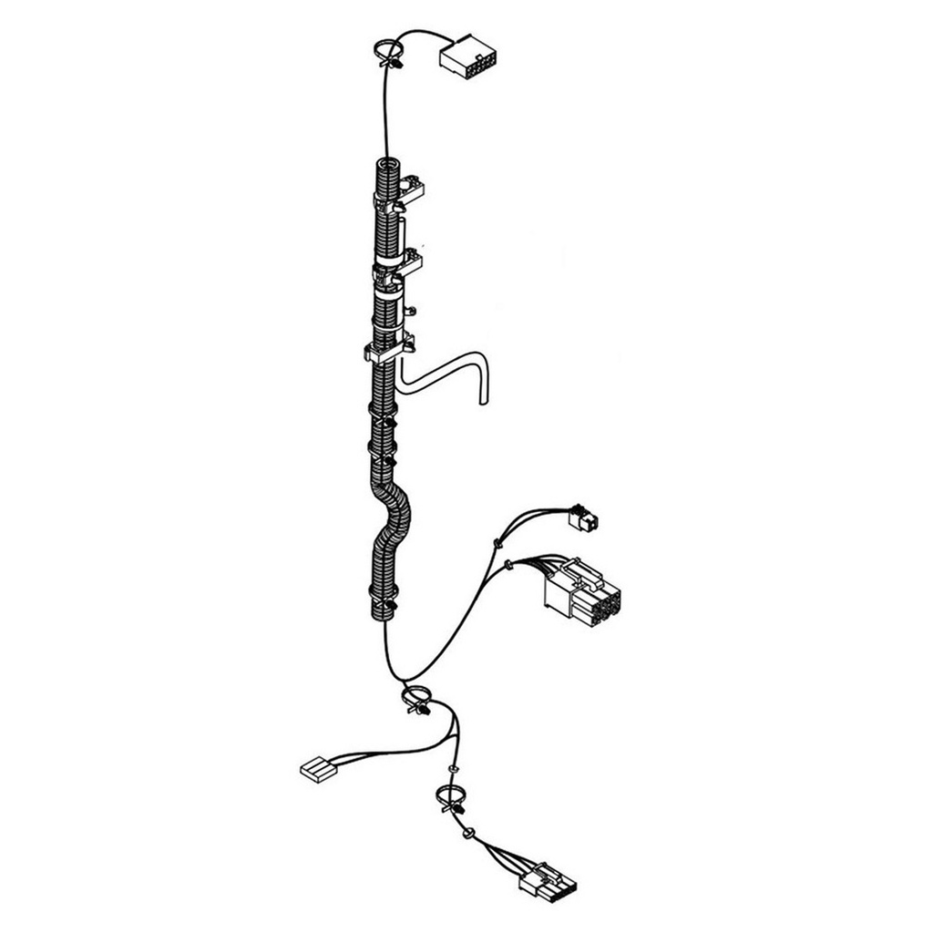 Whirlpool Washer Wire Harness - W11376227, Replaces: W10843660