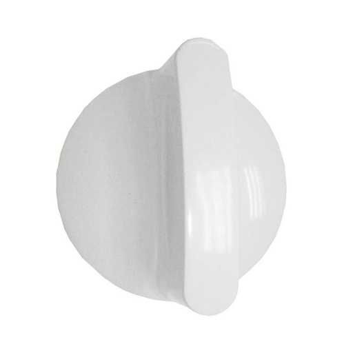 GE Washer Timer Knob (White) - WH1X2754, Replaces: WH01X2710