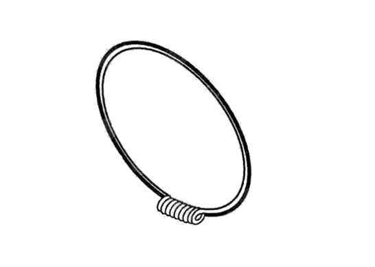 LG Washer Clamp Assembly - ACA72969501, Replaces: 2W20017F