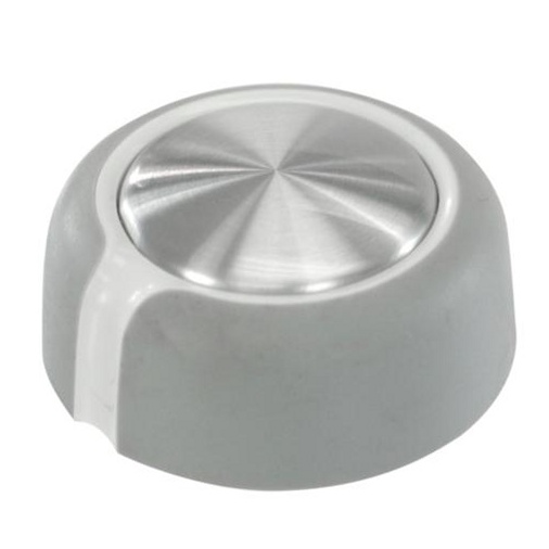 Whirlpool Washer Control Knob (Grey) - WP8538957, Replaces: 3358431