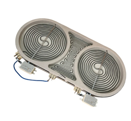 G.E Range Radiant Surface Bridge Element - WB30X43560, Replaces: WB30T10014