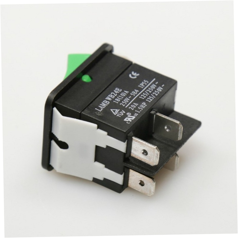Speed Queen Dryer Rocker Switch - 70455101, Replaces: 512562