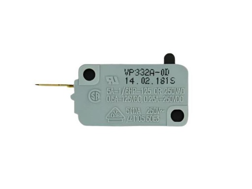 GE Microwave Micro Switch - WB24X428, Replaces: WB24X0428
