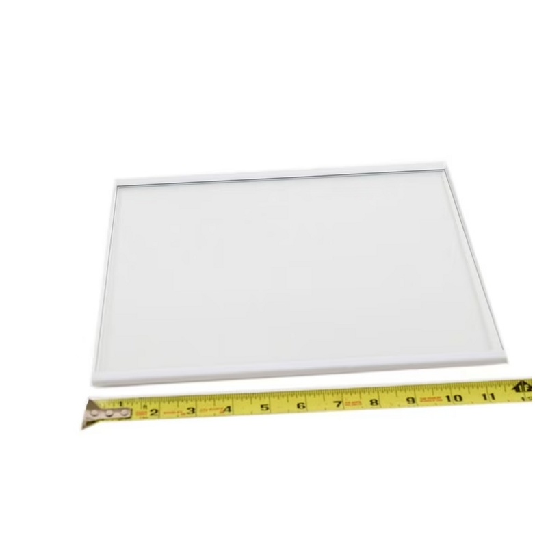 Whirlpool Refrigerator Freezer Glass Shelf (Lower) - W11130203, Replaces: W10527849