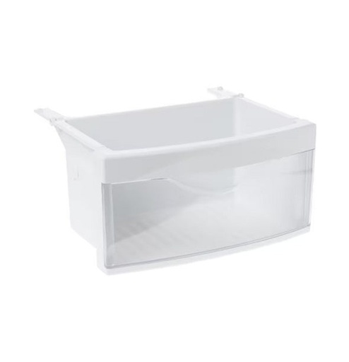 GE Refrigerator Bottom Crisper Drawer - WR32X32346, Replaces: WR01A02354