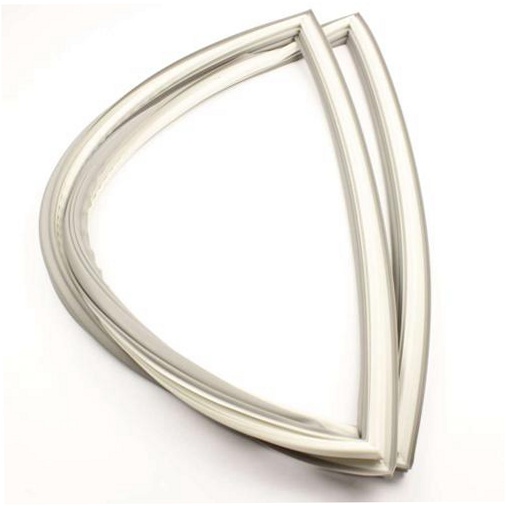 Whirlpool Refrigerator Freezer Door Gasket (Gray) - W10571967, Replaces: 12683820AP