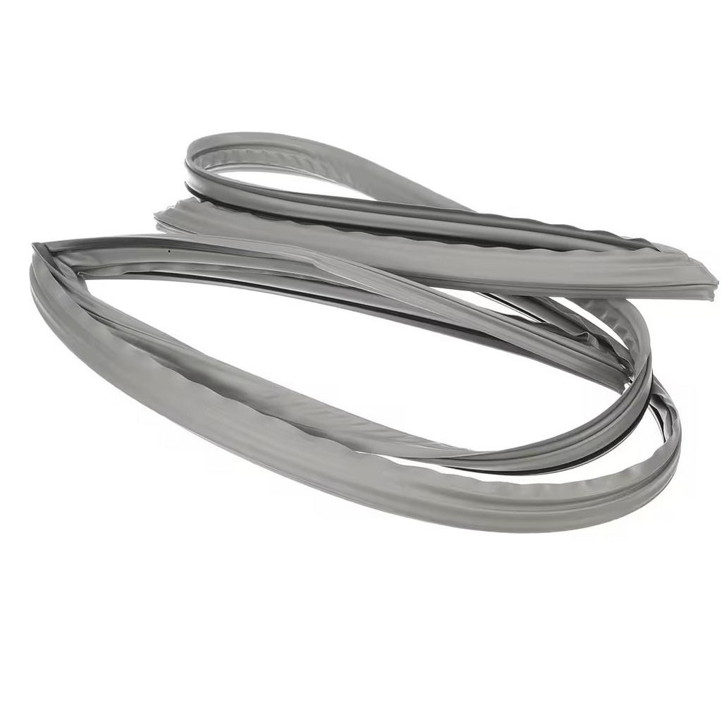 Whirlpool Refrigerator Fresh Food Door Gasket (Gray) - W10355582, Replaces: W10249916