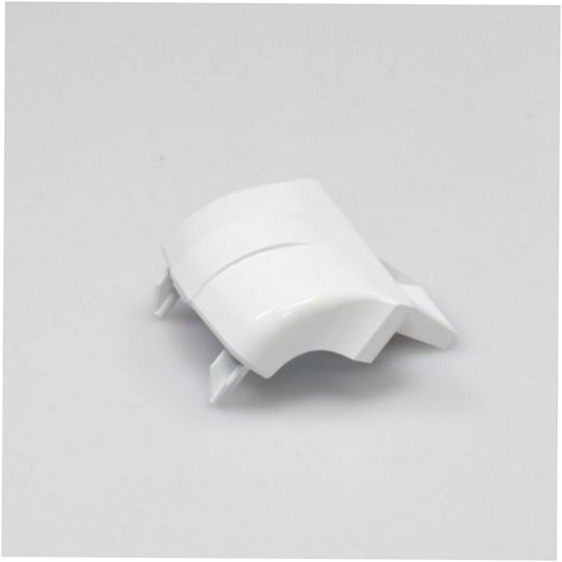 GE Refrigerator Door Shelf Endcap (Fresh Food) - WR2X9144, Replaces: WR02X8776