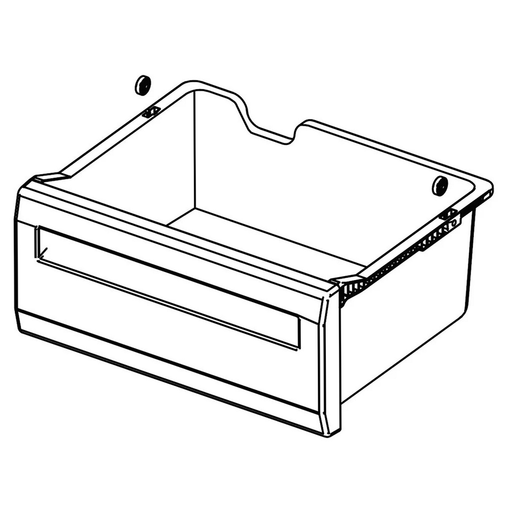 Samsung Refrigerator Vegetable Drawer (Upper Fresh Drawer) - DA97-06441N