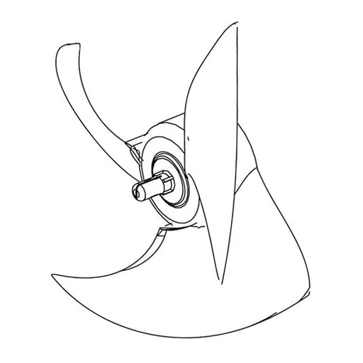 LG Refrigerator Fan Assembly - ADP73273402, Replaces: ADP73273401