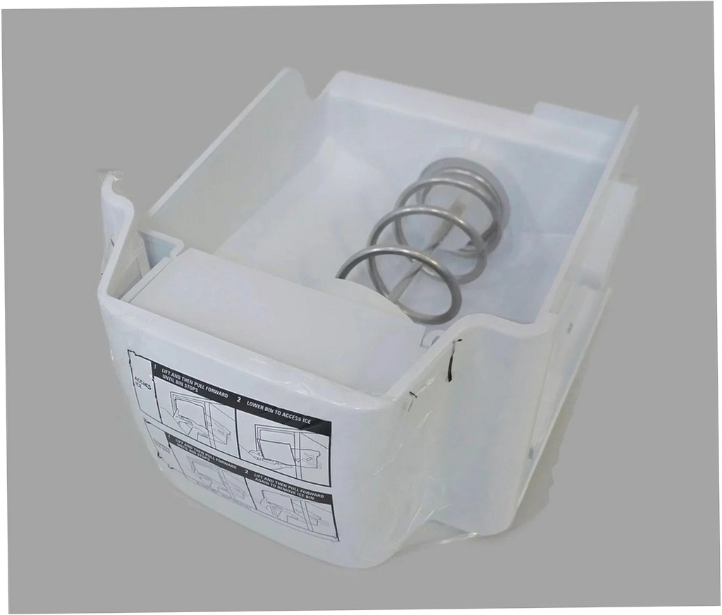 GE Refrigerator Ice Bucket Assembly - WR17X12079, Replaces: WR17X11483
