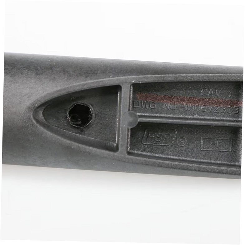 Whirlpool Refrigerator Door Handle (Black) - WPW10672334, Replaces: W10672334
