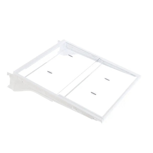 GE Refrigerator Tuckaway Shelf Assembly - WR32X23649, Replaces: WR32X10873