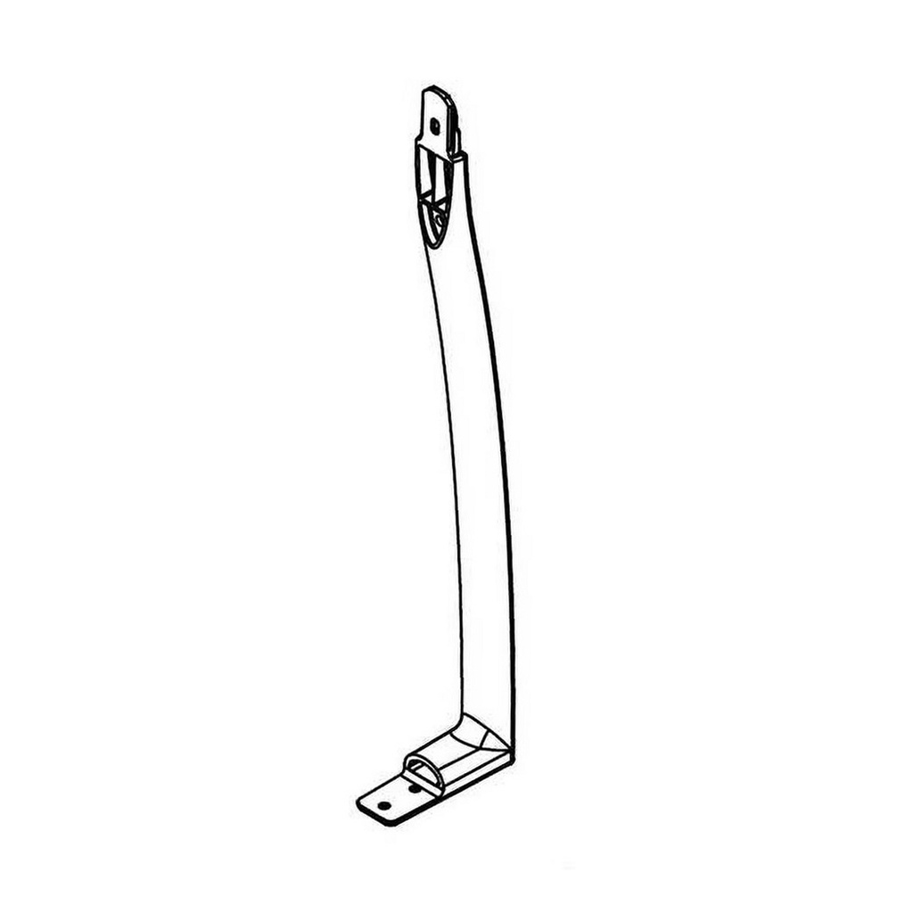 Whirlpool Refrigerator Door Handle (Bisque) - W10859918, Replaces: W10672336