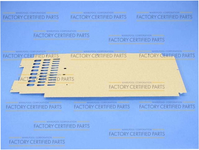 Whirlpool Refrigerator Rear Panel Unit Cover - WP2188755, Replaces: 2161367