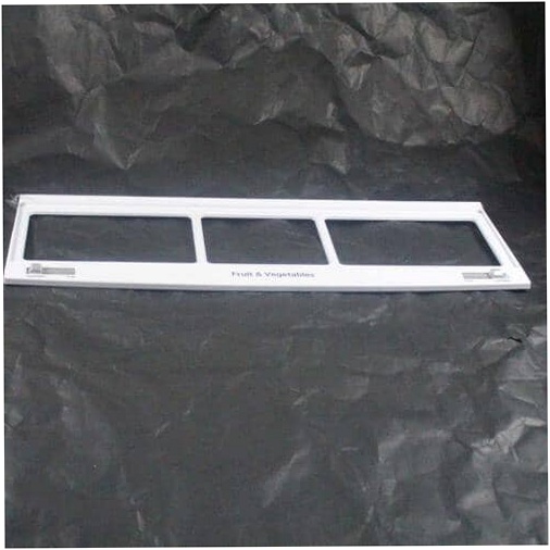 LG Refrigerator Shelf Frame without Glass - ACQ86124706, Replaces: ACQ86124707
