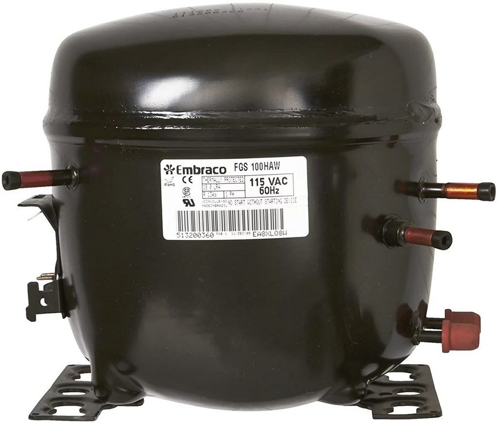 Whirlpool Refrigerator Compressor Kit - W10309995, Replaces: 2169444