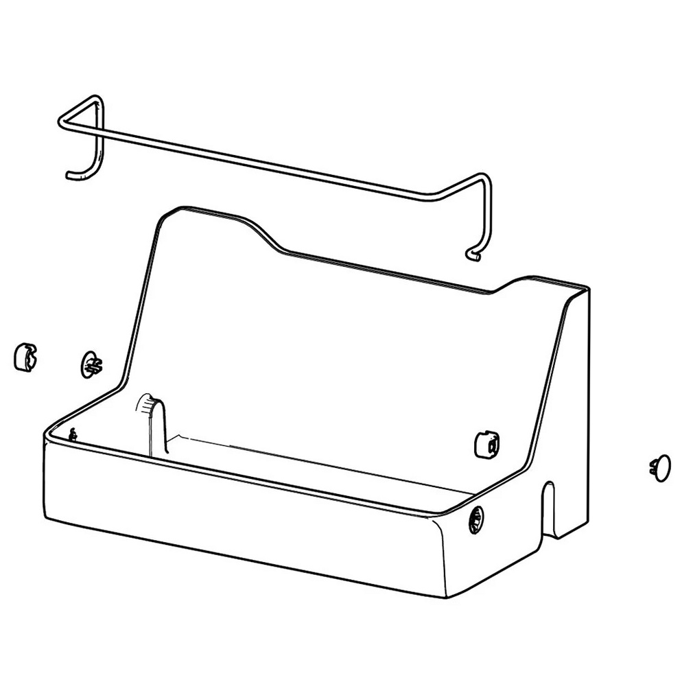 Samsung Refrigerator Door Shelf Bin (Middle) - DA97-13729G