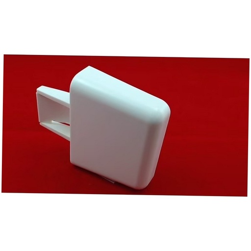 GE Refrigerator Door Shelf Bar End Cap - WR2X7975, Replaces: SWR02X3880