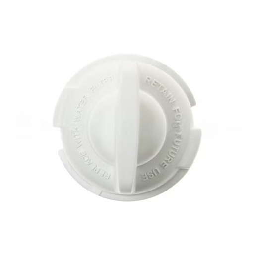 GE Refrigerator Water Filter Bypass Plug - WR17X22064, Replaces: WR02X12343
