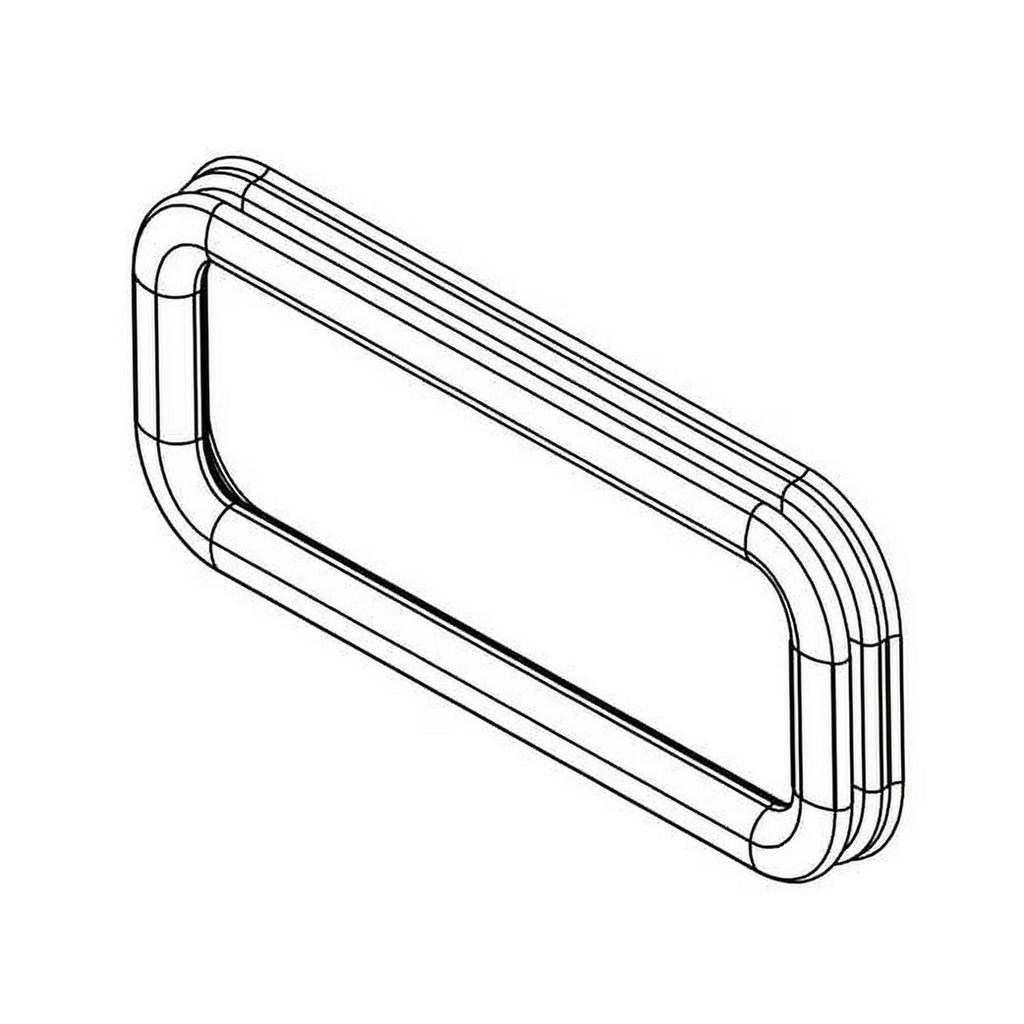 Whirlpool Refrigerator Chute Gasket - W11504378, Replaces: W11261135
