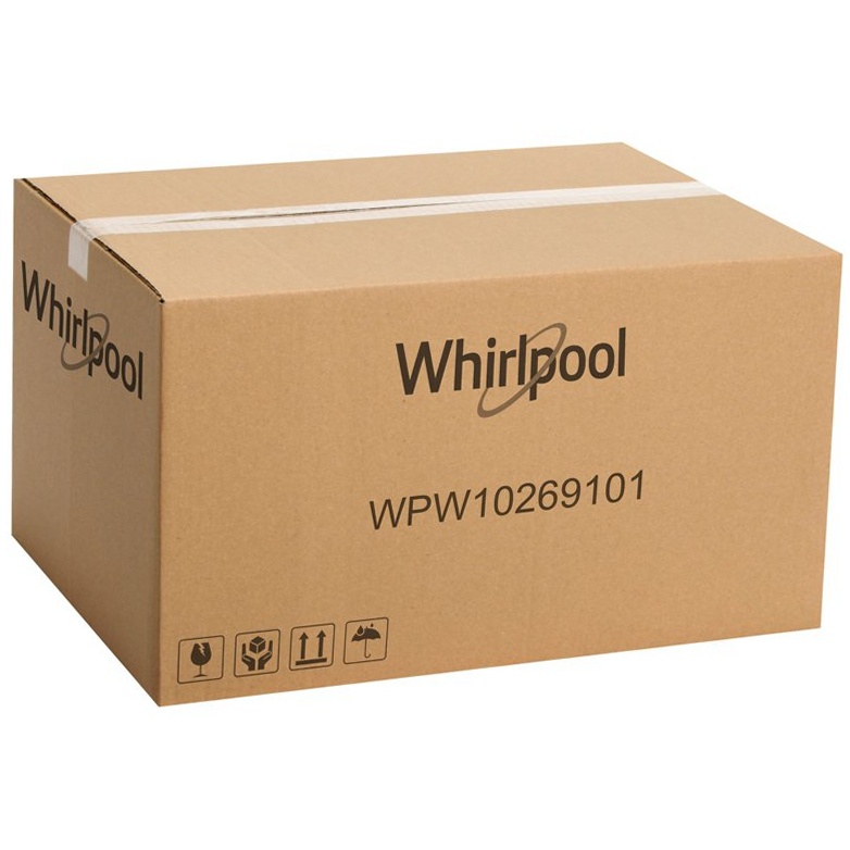Whirlpool Refrigerator Light Lens Cover - WPW10269101, Replaces: W10269101