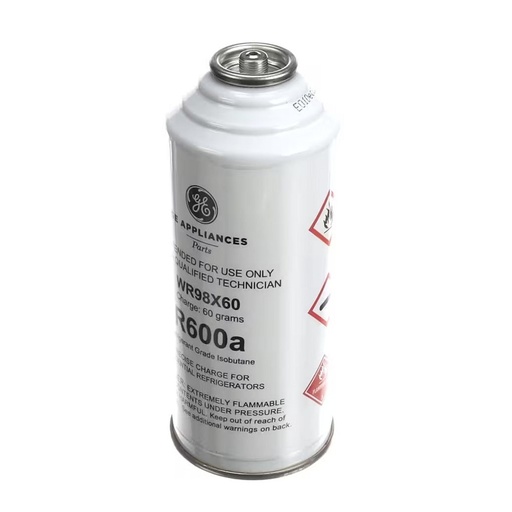 GE Refrigerator R600A Charge Can - WR98X60, Replaces: WG03A03363