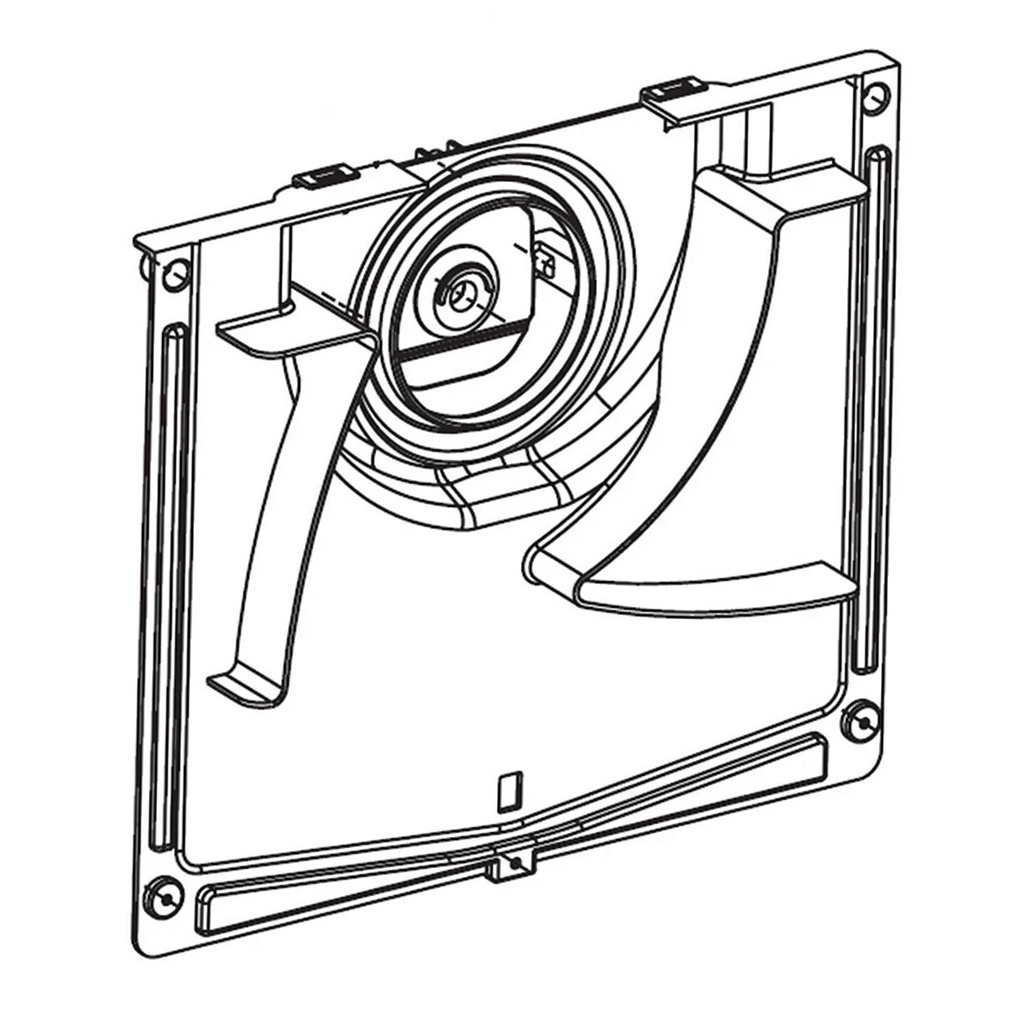 LG Refrigerator Motor Bracket Assembly - ABA74268214, Replaces: ABA74268213