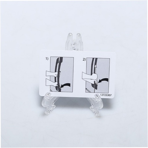 Whirlpool Refrigerator Handle Release Card - 67007028, Replaces: 67003975