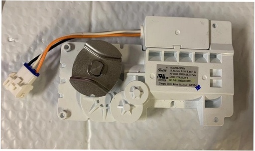GE Refrigerator Auger Motor/Cover Assembly - WR60X39276, Replaces: WR60X39265