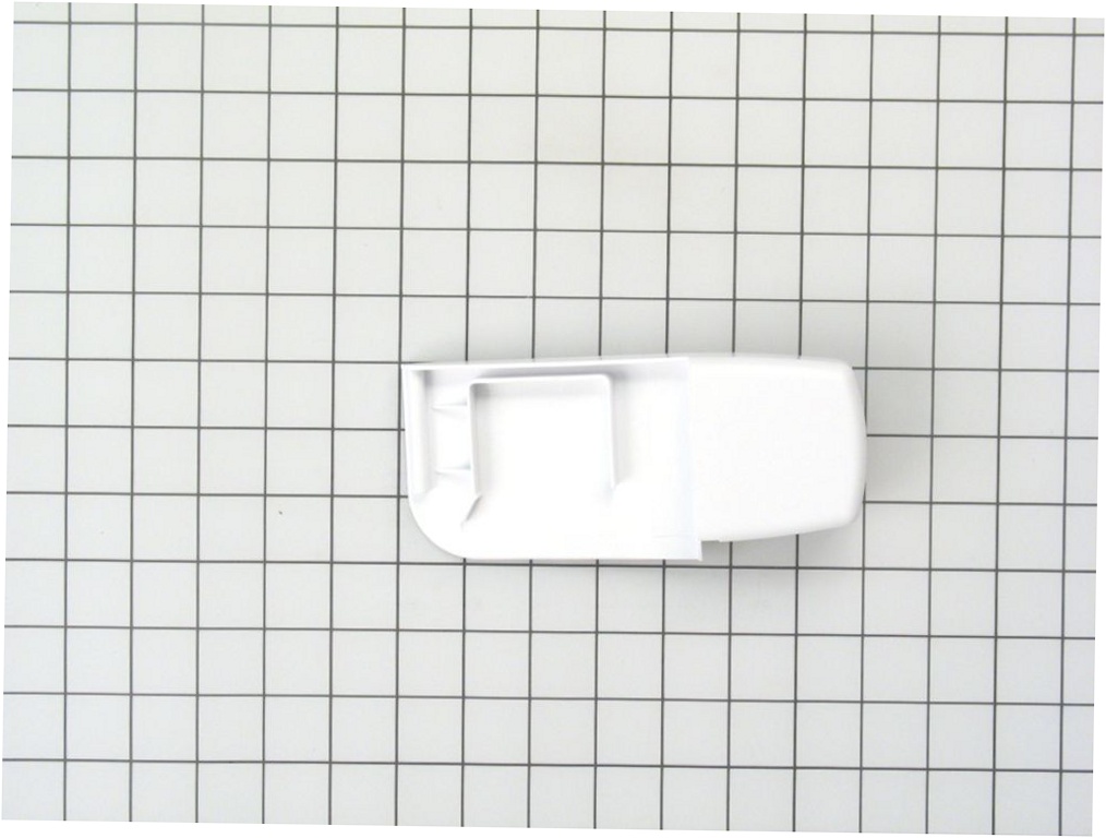 GE Refrigerator Front Shelf Cap/Support (Left) - WR02X10790, Replaces: WR2X10790