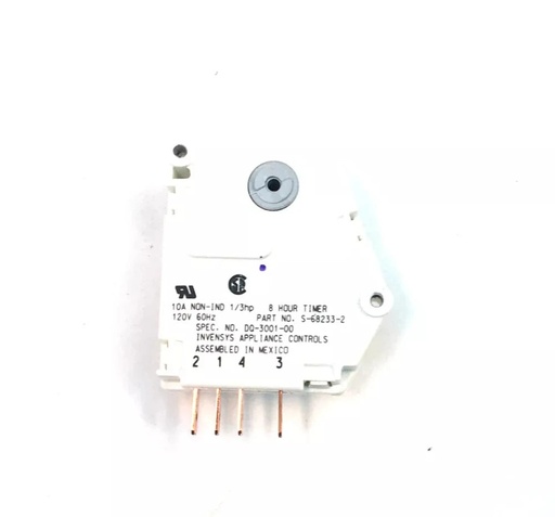 Whirlpool Refrigerator Timer - WP68233-2, Replaces: 68233-2