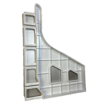 LG Refrigerator Drawer Rail Holder - MEG63339904, Replaces: AEC73617602