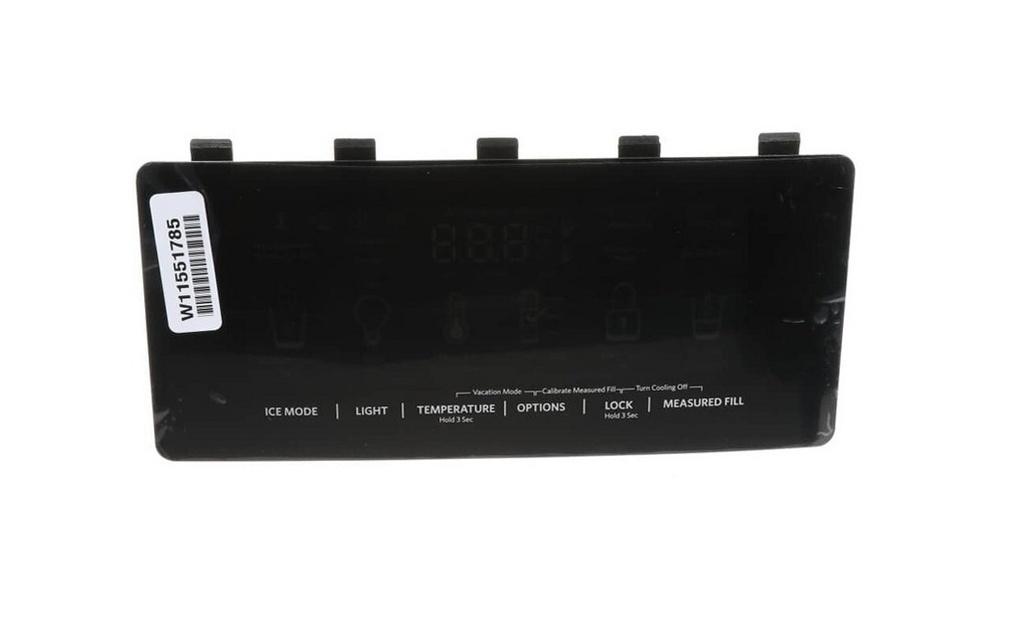 Whirlpool Refrigerator Control Panel - W11636543, Replaces: W11501508