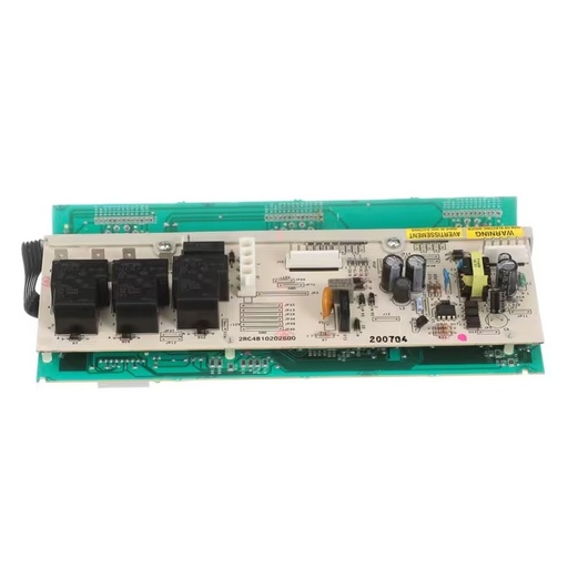 GE Dryer Control Board Assembly - WE04M10004, Replaces: WE04M10003