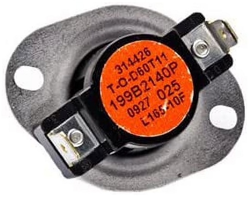 GE Dryer Cycling Thermostat - WE4M300, Replaces: 199B2140P