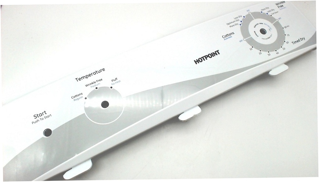 GE Dryer Control Panel Assembly - WE19M1713