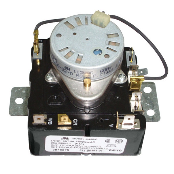 Whirlpool Dryer Timer - WP3976575, Replaces: 3406014