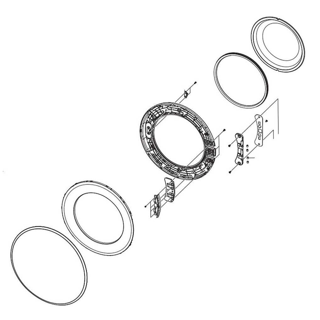 Samsung Dryer Door - DC97-15975G