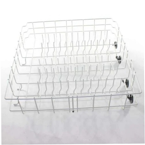 Frigidaire Dishwasher Lower Dishrack Assembly - 808602302, Replaces: 154207803