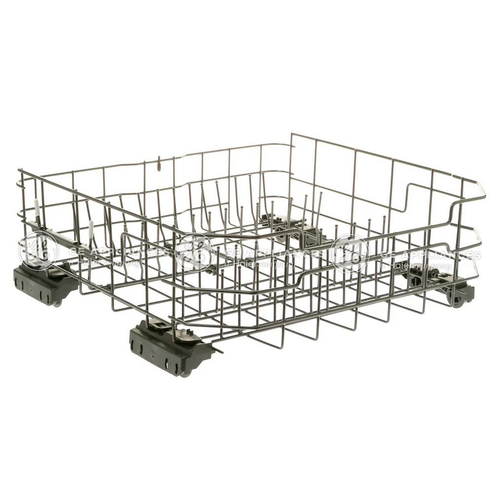 GE Dishwasher Lower Dishrack Assembly - WD28X30221, Replaces: WG04L03770