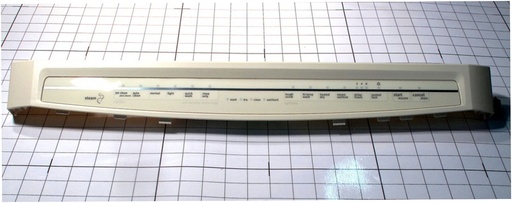 Whirlpool Dishwasher Control Panel (Bisque) - W10811167, Replaces: W10398671