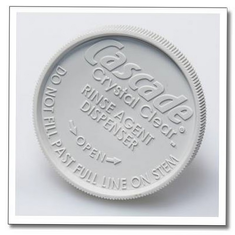 GE Dishwasher Rinse-Aid Dispenser Cap - WD12X10284, Replaces: WD03X0654