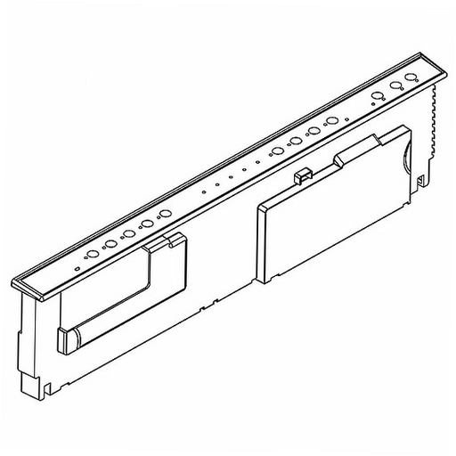 Whirlpool Dishwasher Control Panel - WPW10175240, Replaces: W10164389