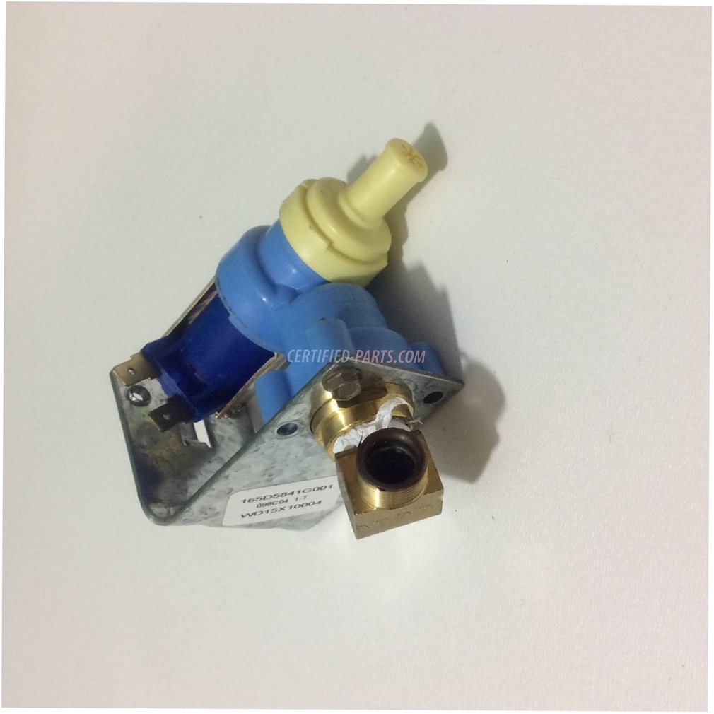 GE Dishwasher Water Inlet Valve - WD15X10004, Replaces: WD15X10002