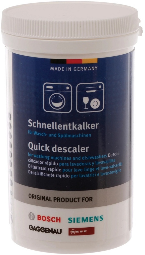 Bosch Dishwasher Descaler - 00312330, Replaces: 00311918