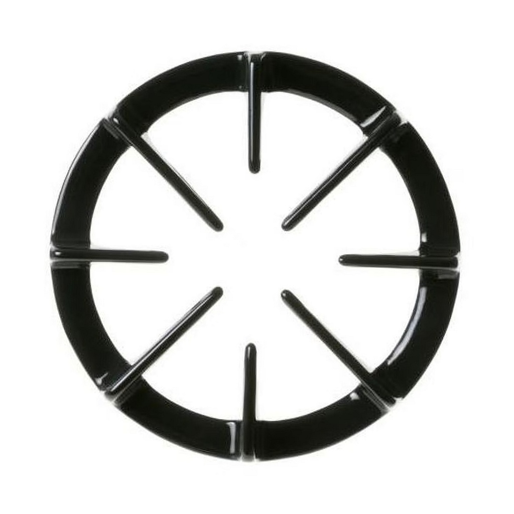 GE Range /Oven Burner Grate (Black) - WB31T10006, Replaces: WB31K5085